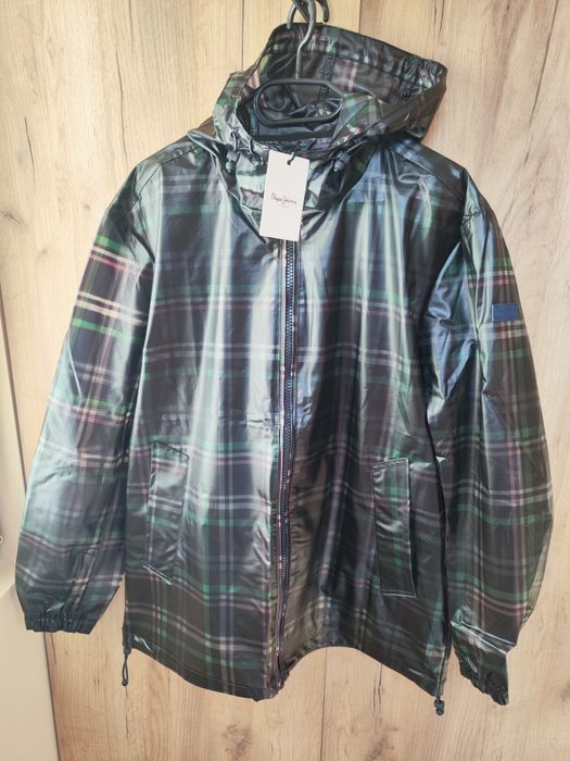 Kurtka przeciwdeszczowa Pepe Jeans, unisex, rozmiar M, nowa z metką, k