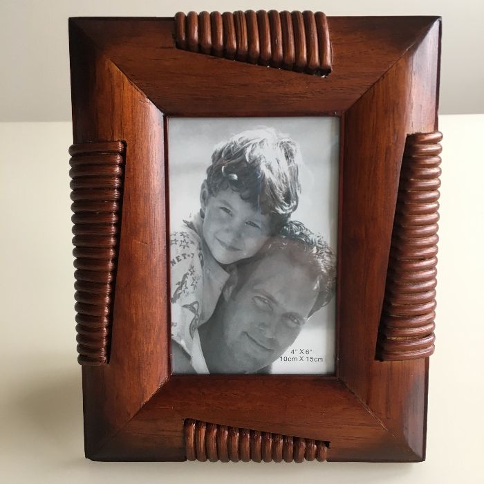 Drewniana ramka do zdjęcia