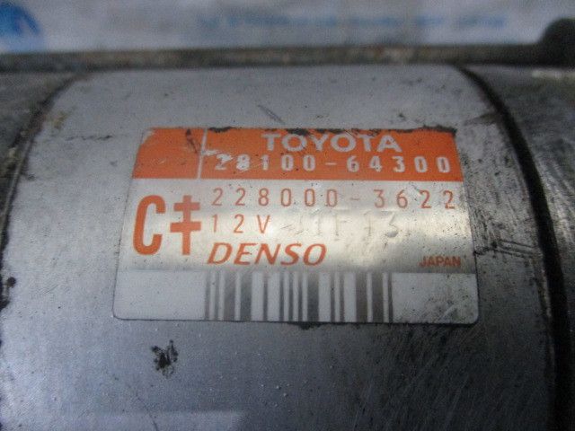 Motor de arranque TOYOTA RAV4 II (_A2_)