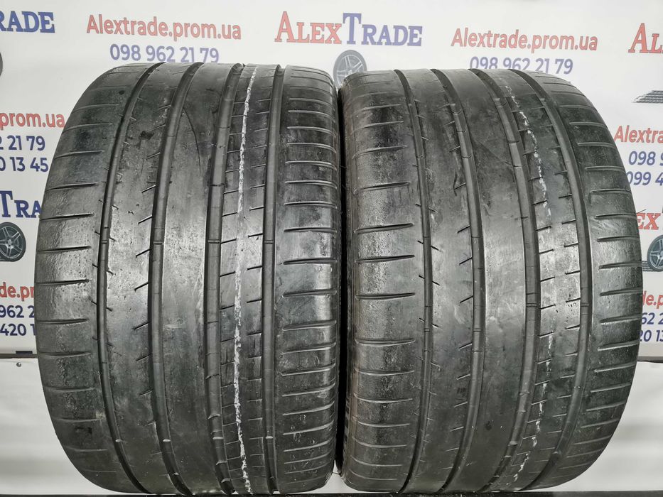 2 шт. 305/30 R19 Michelin Pilot Super Sport літні шини вживані,