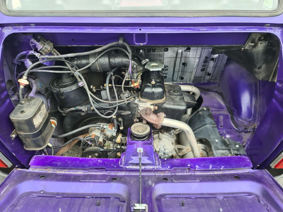 Fiat 126p 650cc 1998 rok fioletowy maluch
