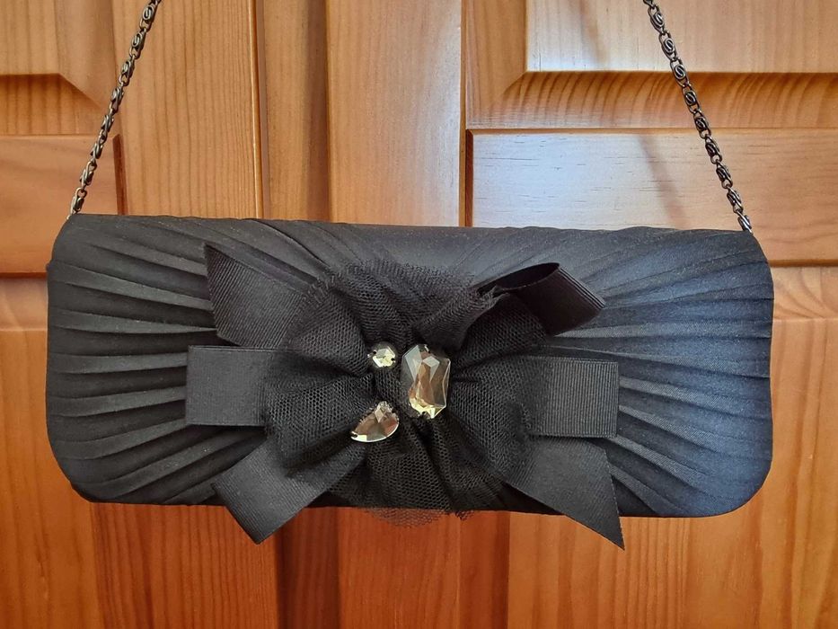 Pochete/ carteira clutch preta Primark