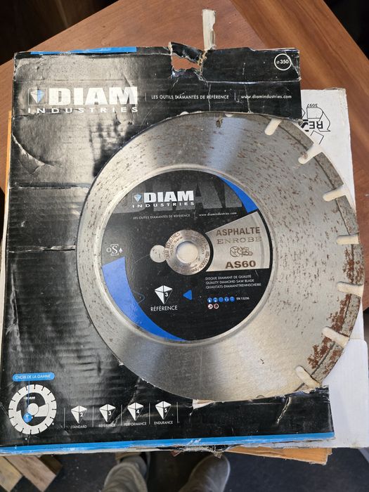 Discos diamantado profissionais novos e quase novos