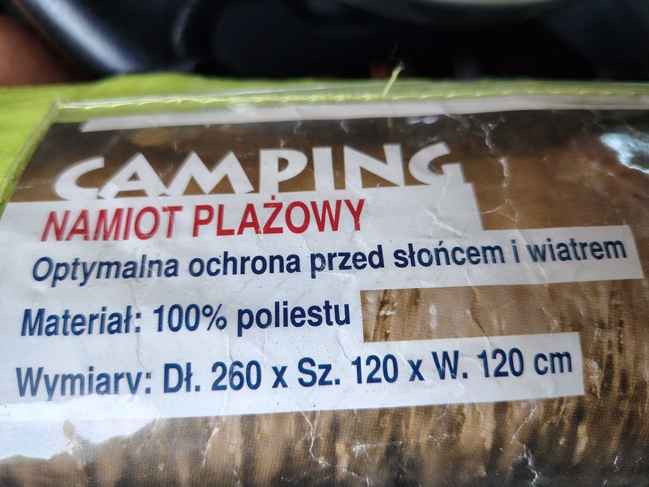 Namiot plażowy camping active