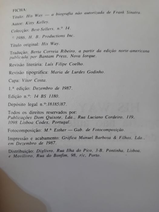 A Biografia Não Autorizada de Frank Sinatra