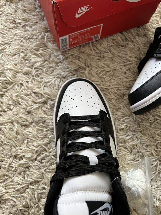 Кросівки Nike Dunk Low Retro White Black 2021 - DD1391-100