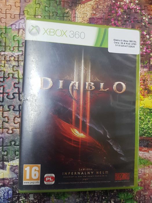 Diablo III Xbox 360 Sklep Iława