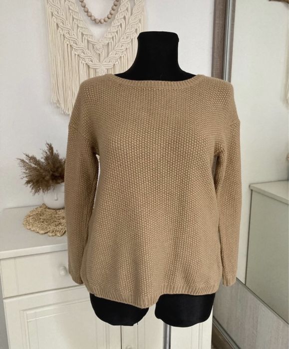 Sweter massimo dutti xs welna angora kaszmir