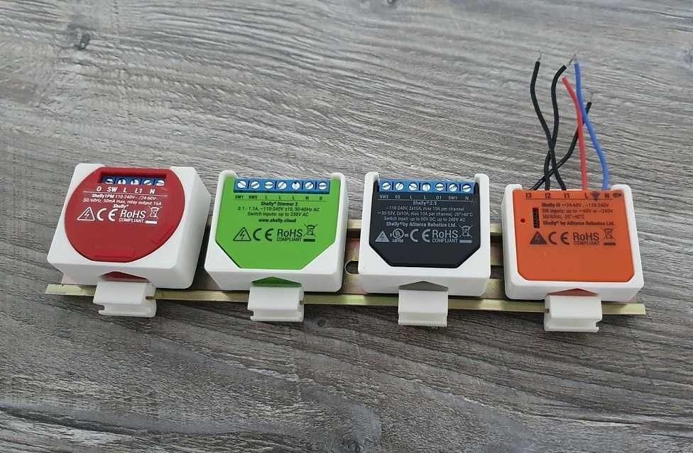 Suportes para dispositivos shelly
