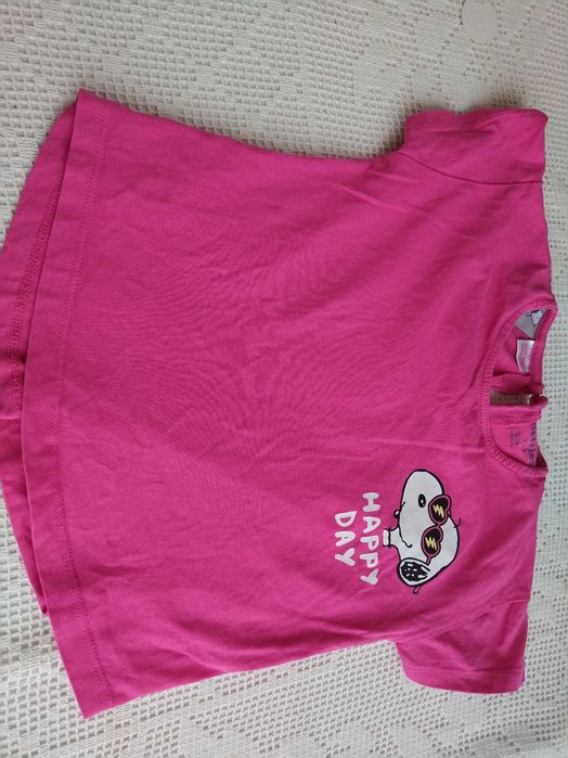 Blusa cor de rosa do Snoopy - Lefties - Tamanho 18 - 24 meses - 92 cm