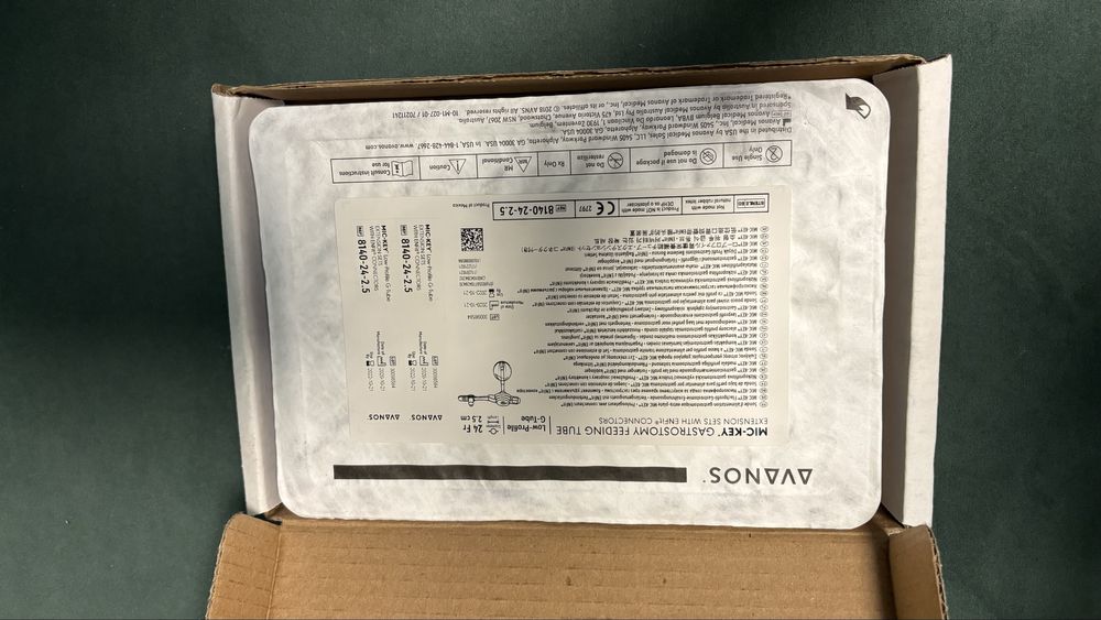 Низькопрофільна гастростома AVANOS 24 Fr