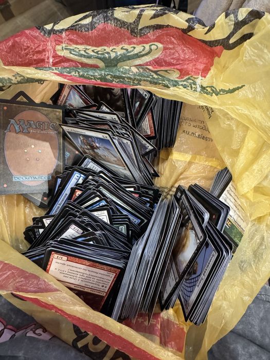 Рандом Карти Magic The Gathering 1,2кг (700+ штук) Рос/Англ/Фр