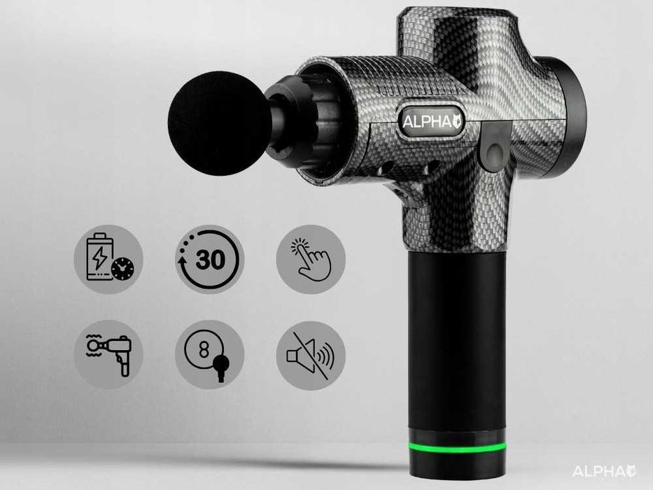 Pistolet do Masażu Massage Gun Pro!! - Masażer do Pleców, Stóp i Ciała