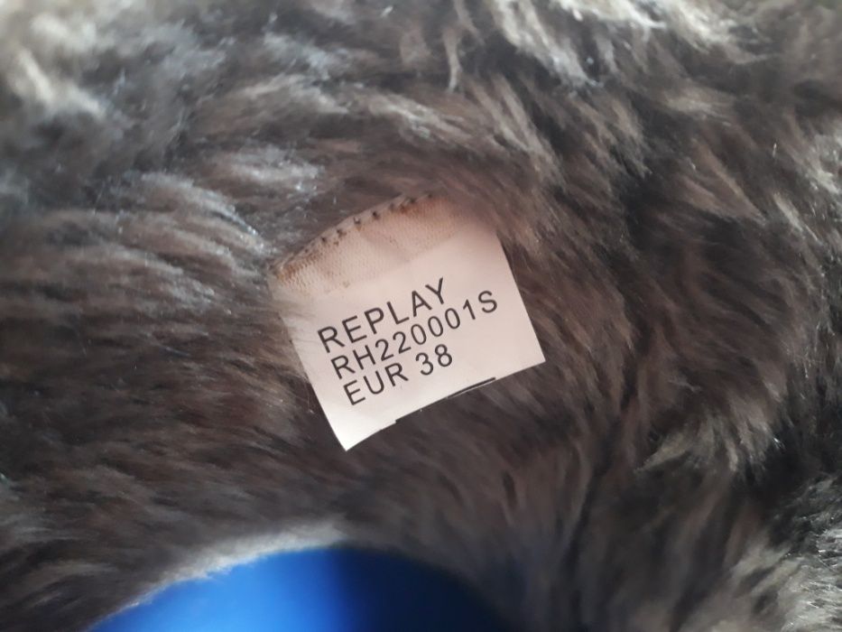 Botas REPLAY Cano alto Tam 38 - Como Novas!