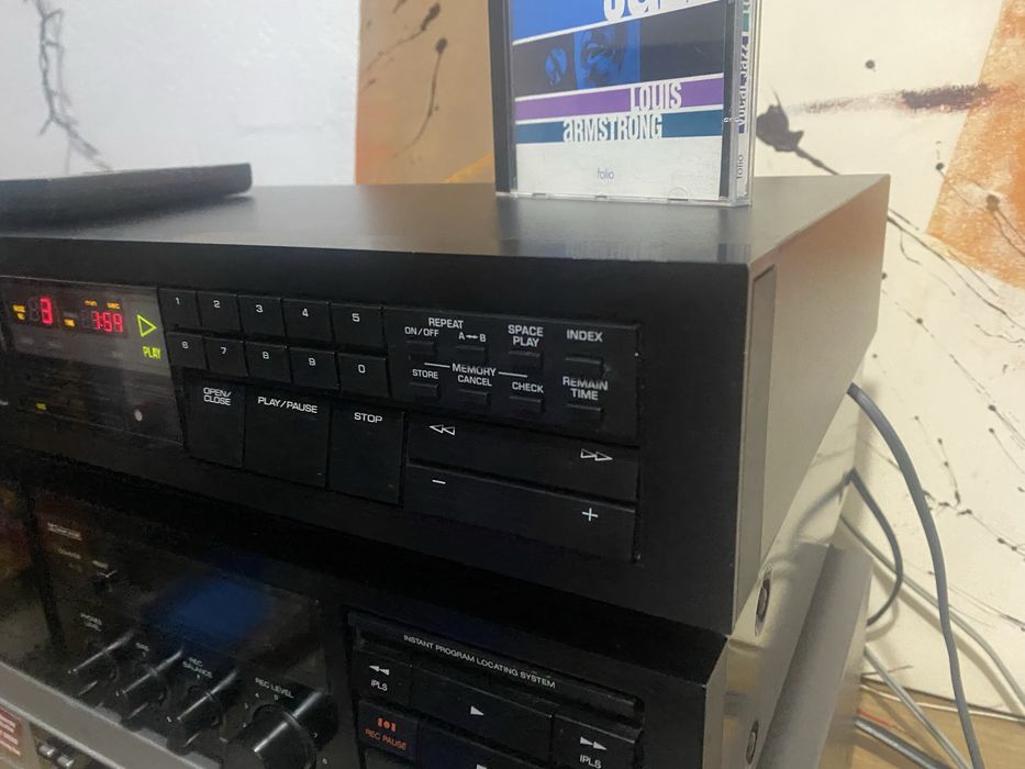Yamaha leitor cd CD2 excelente com comando
