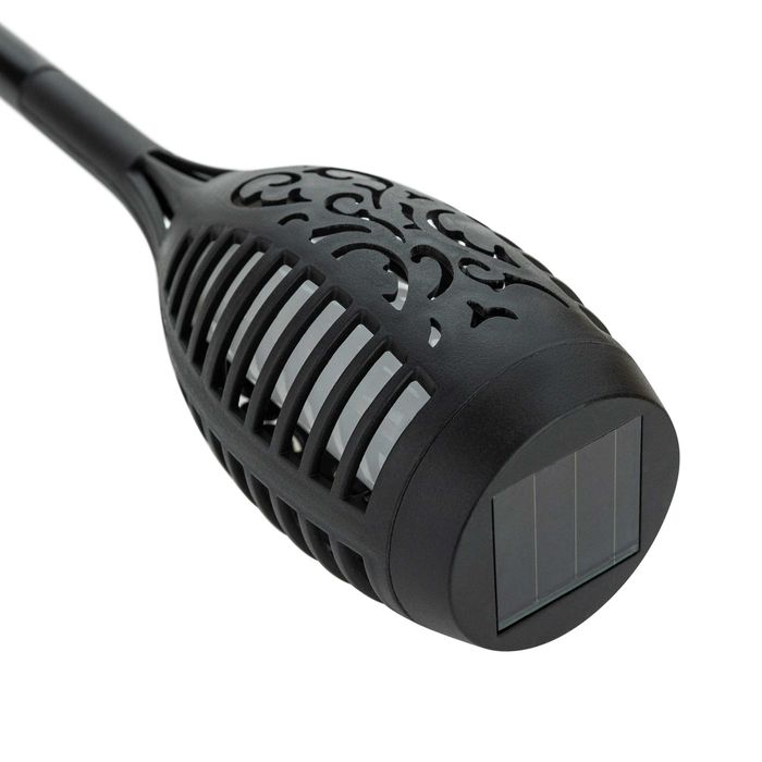 Lampa do ogrodu led solarna pochodnia 4sztuki