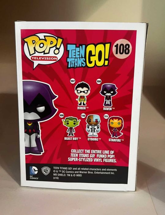 Funko POP : Teen Titans Go Raven #108 UNDERGROUND TOYS EXCLUSIVE