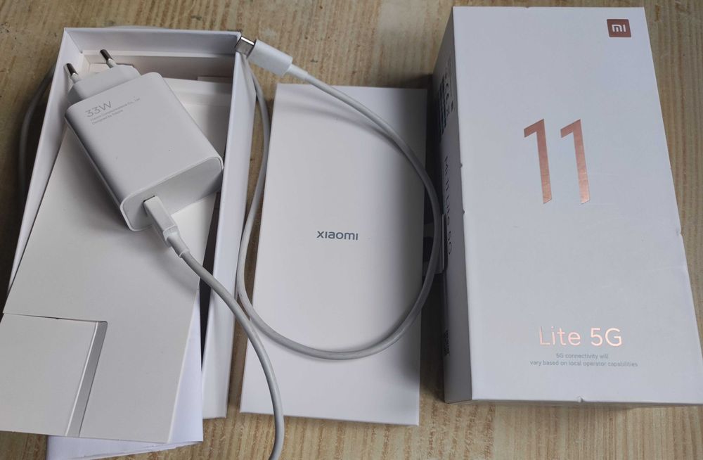 Xiaomi Mi 11 5G lite amoled 120 Hz pamięć 6/128Gb - jak NOWY