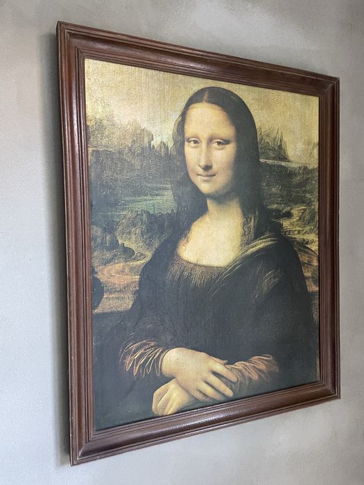 Quadro vintage Mona Lisa