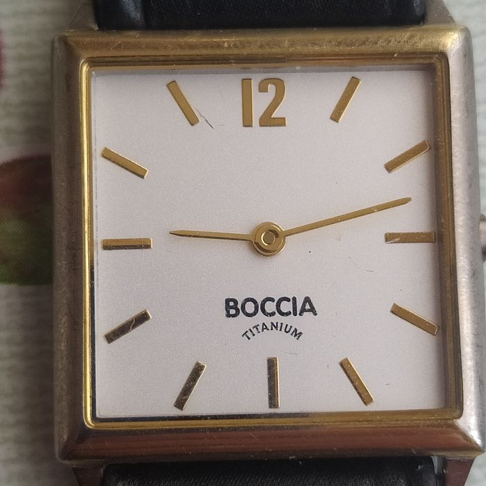 Tytanowy zegarek Boccia