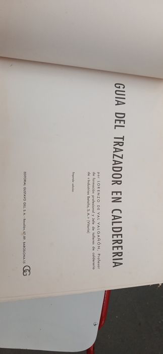 Livro  guia del trazador en caldereria