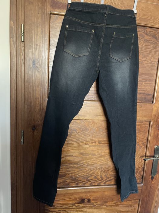 Jeansy granatowr bonprix