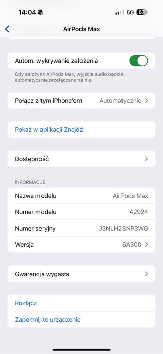 Słuchawki Apple AirPods Max