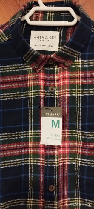 Camisa de flanela tam M