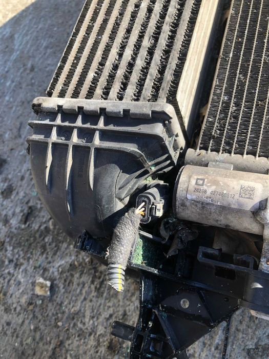 Opel Astra K V LIFT 1.4 turbo chłodnica chłodnice komplet