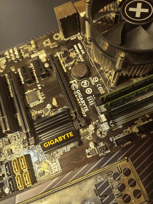 Płyta główna Gigabyte + procesor i7 + pamięć RAM 16GB