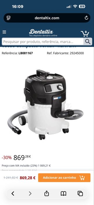 Equipamento de laboratorio de protese dentaria