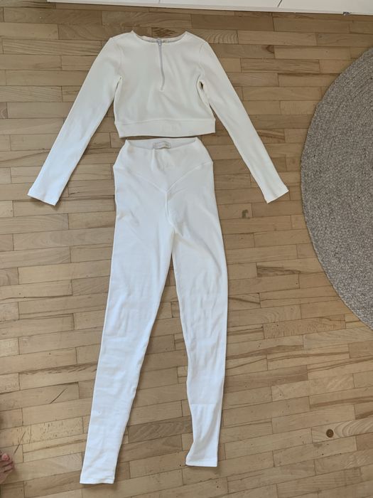Komplet lila lou bialy s/m