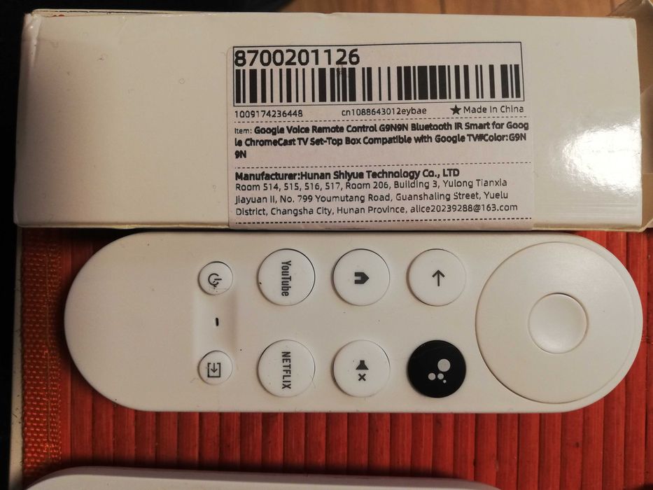 Pilot do Google Chromecast 4.0