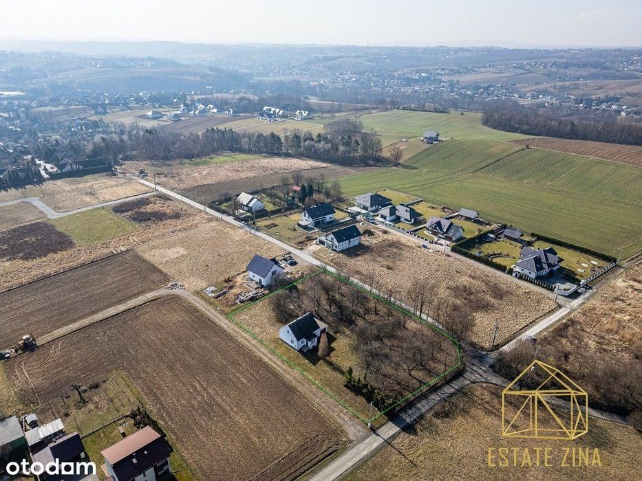 Działka budowlana 3775 m² – 2 fronty gminne – Mpzp