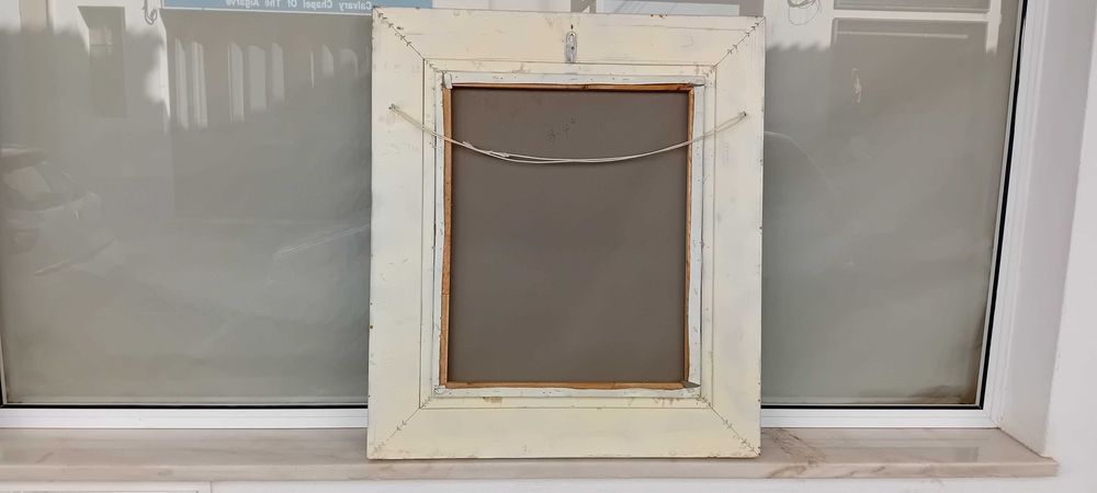 Quadro Pintura Óleo sobre Tela 85 x 75 cm!