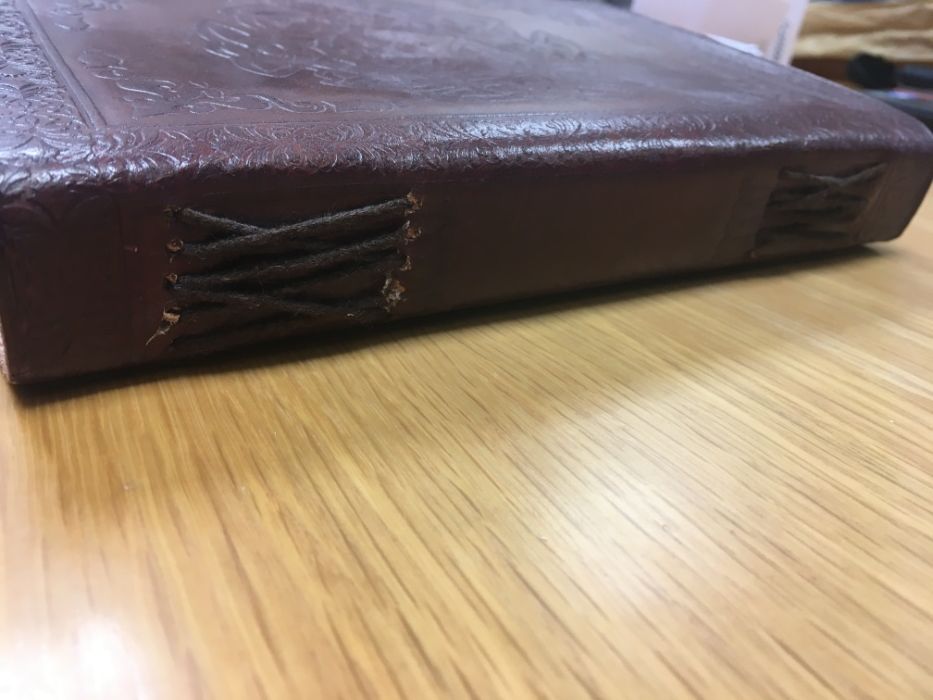 Caderno Artesanal de Couro