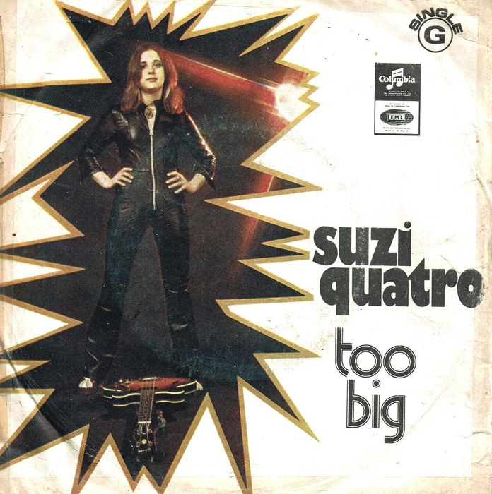 Suzi Quatro - Too Big + 1 -  vinil 45 Rpm