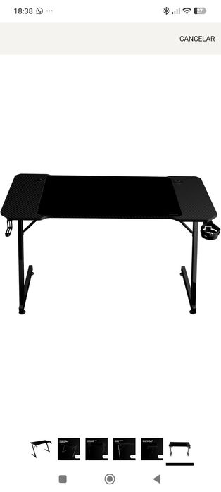 Secretária Gaming 120 x 60