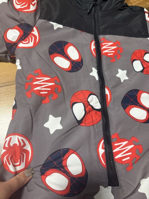 Яскравий зимовий комбінезон для хлопчика р. 110 см spiderman marvel