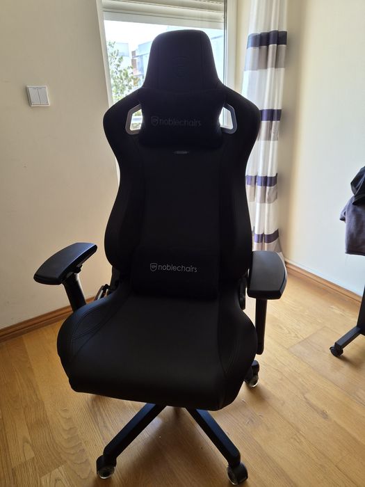 Cadeira Gaming Noblechairs EPIC Black Edition | 1 ano de uso | como nova com garantia