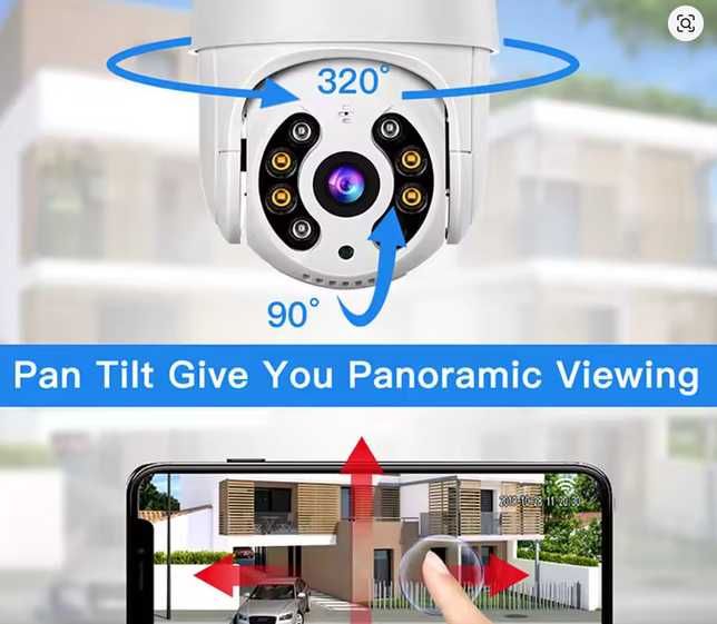 8mp 4k câmera ip 5mp speed dome auto tracking ptz câmera inteligente de casa ao ar livre sem fio wi-fi monitor de câmera de vigilância