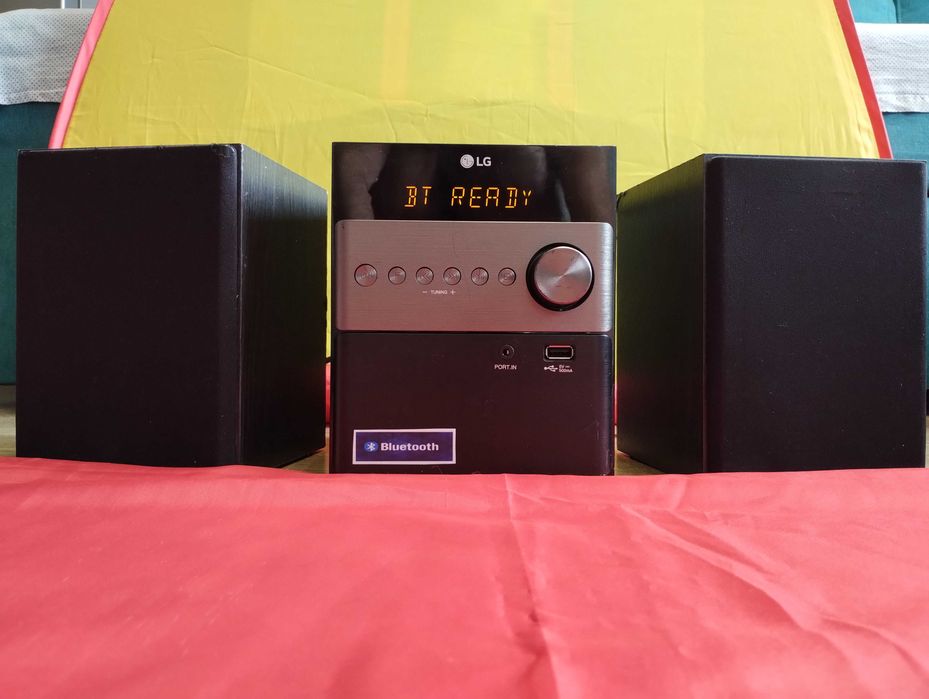 Муз центр Заводской блютуз - USB - CD - MP3 - AUX - Bluetooth - радио