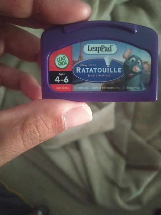 Leapfrog leappad cartucho Ratatouille 4-6 anos - portes de envio incluídos no preço