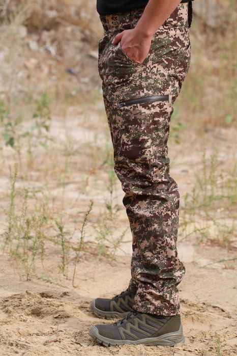 Зимові штани хижак штани зимові нгу утеплені штани нгу штани софт шелл