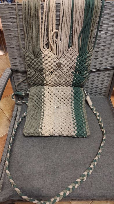 Torebka z Makramy