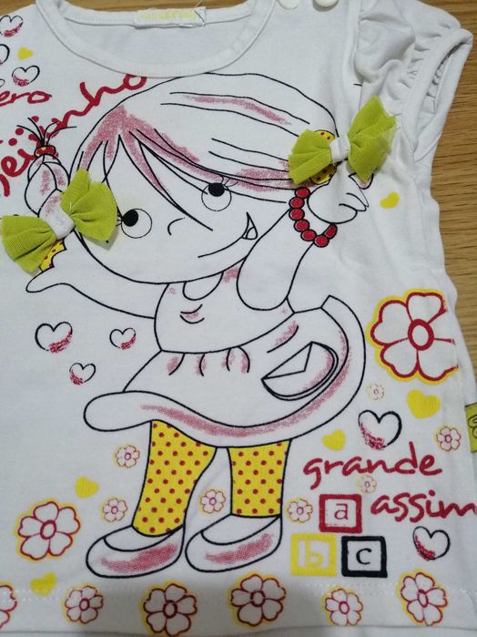 T-Shirt Maiorista: Tam 3 Meses