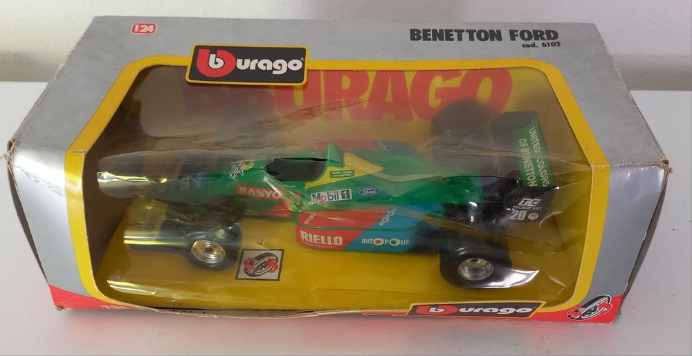 Carro de Fórmula 1 Benetton Ford  esc. 1/24