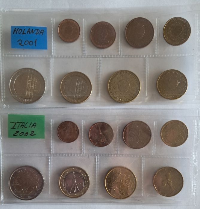 Set Moedas Circuladas - Anos 1999_2000_2001_2002