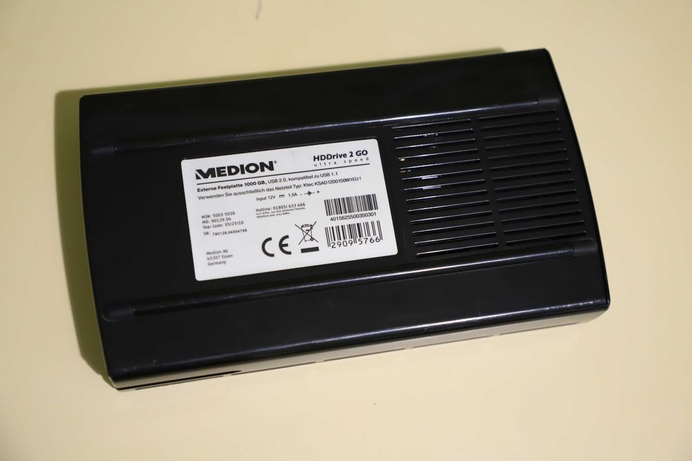 Жорсткий диск Medion HDD Drive2Go 1000GB