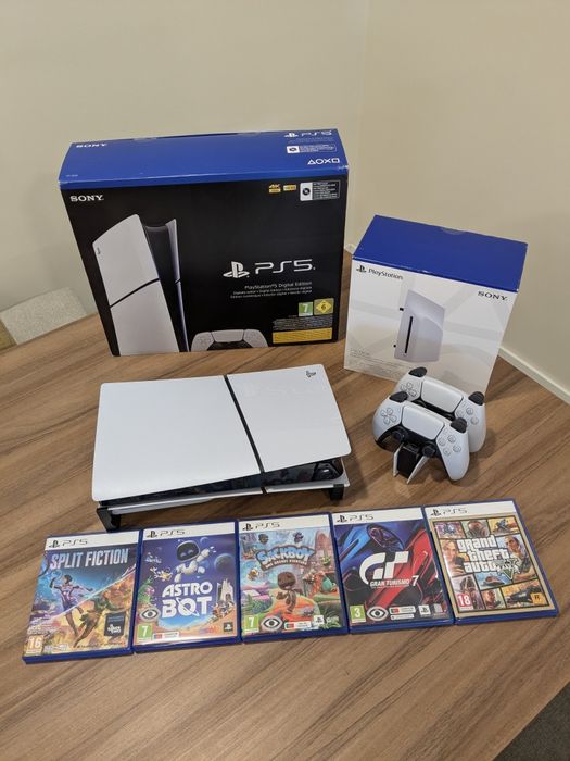 PlayStation 5 Slim 1TB c/extras